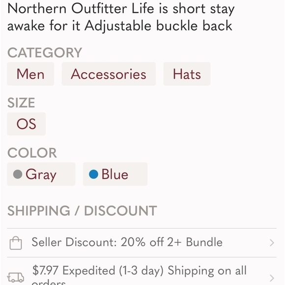 Great Lakes Adjustable Logo Cap - Picture 12 of 12